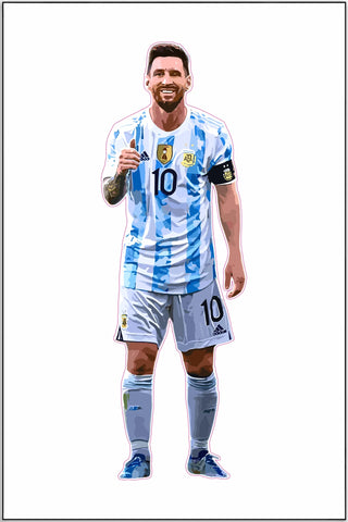 Stickers - Messi - Admen.dk