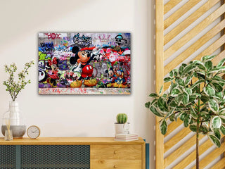 Plakat - Mickey in colors kunst - admen.dk