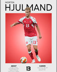 Plakat - Morten Hjulmand grafisk look - Admen.dk