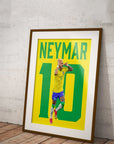 Plakat - Neymar 10 - admen.dk