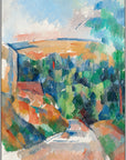 Plakat - Paul Cezanne - Vintage sky kunst - admen.dk