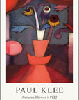 Plakat - Paul Klee - Autumn flower kunst - admen.dk