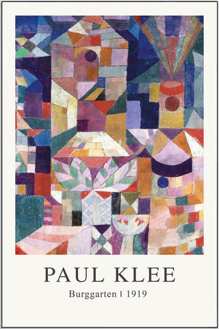Plakat - Paul Klee - Buggarten kunst - admen.dk