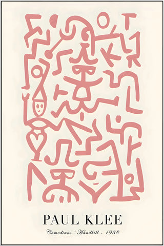 Plakat - Paul Klee - Handbill kunst - admen.dk