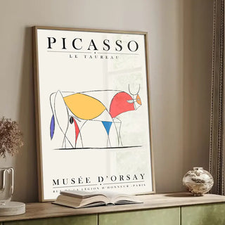 Plakat - Picasso - Le Taureau kunst - admen.dk