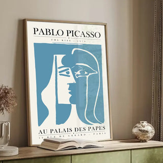 Plakat - Picasso - The kiss kunst - admen.dk