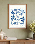 Plakat - Picasso - Vahavris exposition kunst - Admen.dk