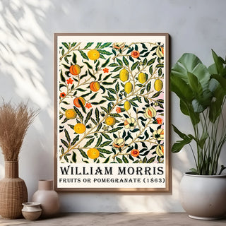 Plakat - William Morris - Pomegranate kunst - admen.dk