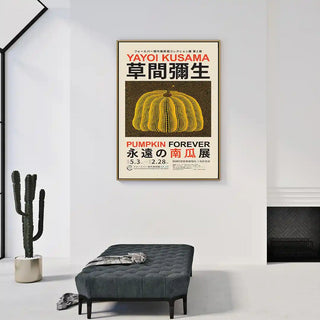 Plakat - Yayoi Kusama - Pumpkin forever kunst - admen.dk