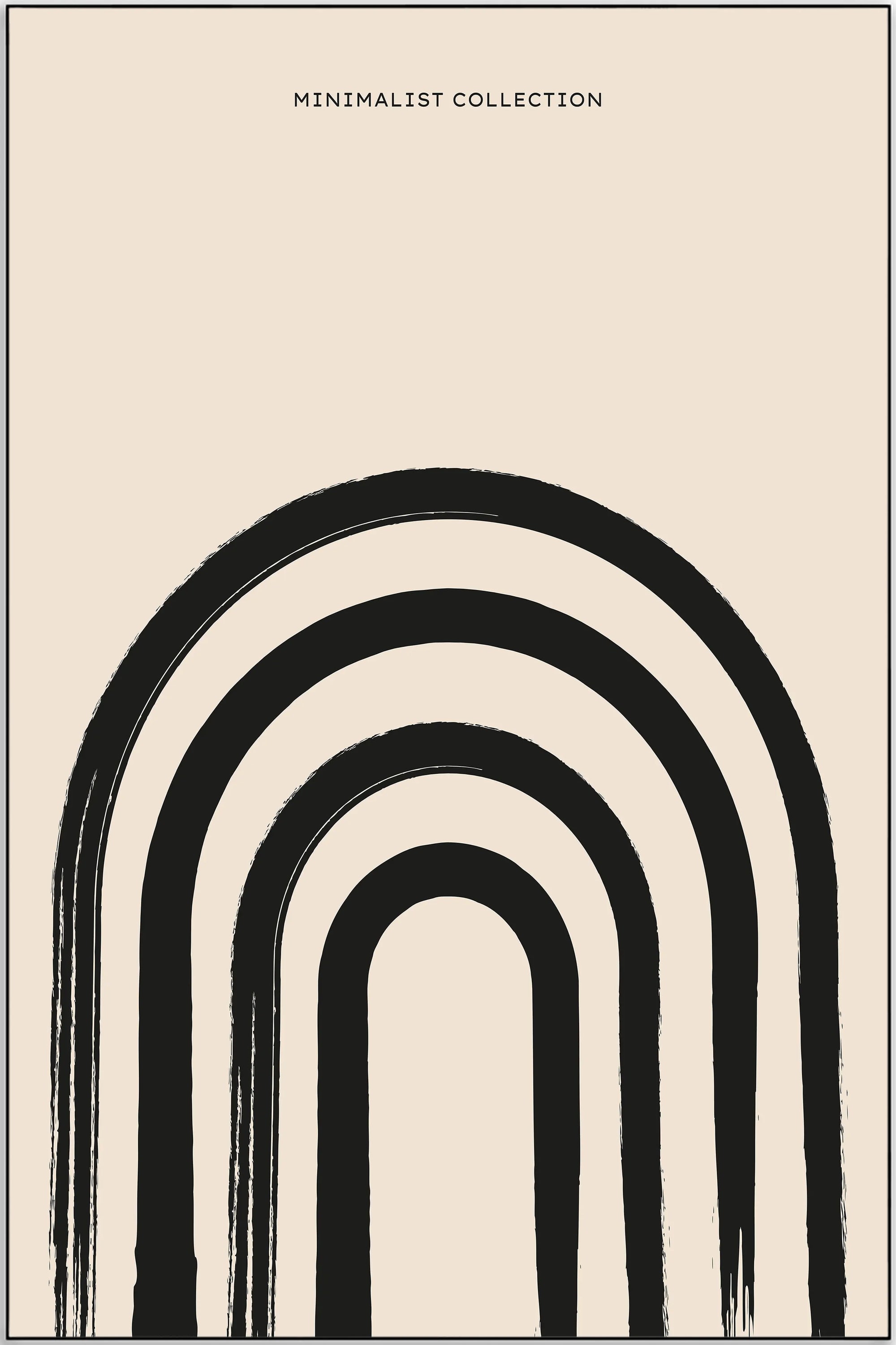 Plakat - Rainbow boho kunst - admen.dk