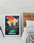 Plakat - Roblox eventyr - Admen.dk