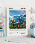 Plakat - Roblox i aktion - Admen.dk
