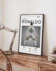 Plakat - Ronaldo Real Madrid look