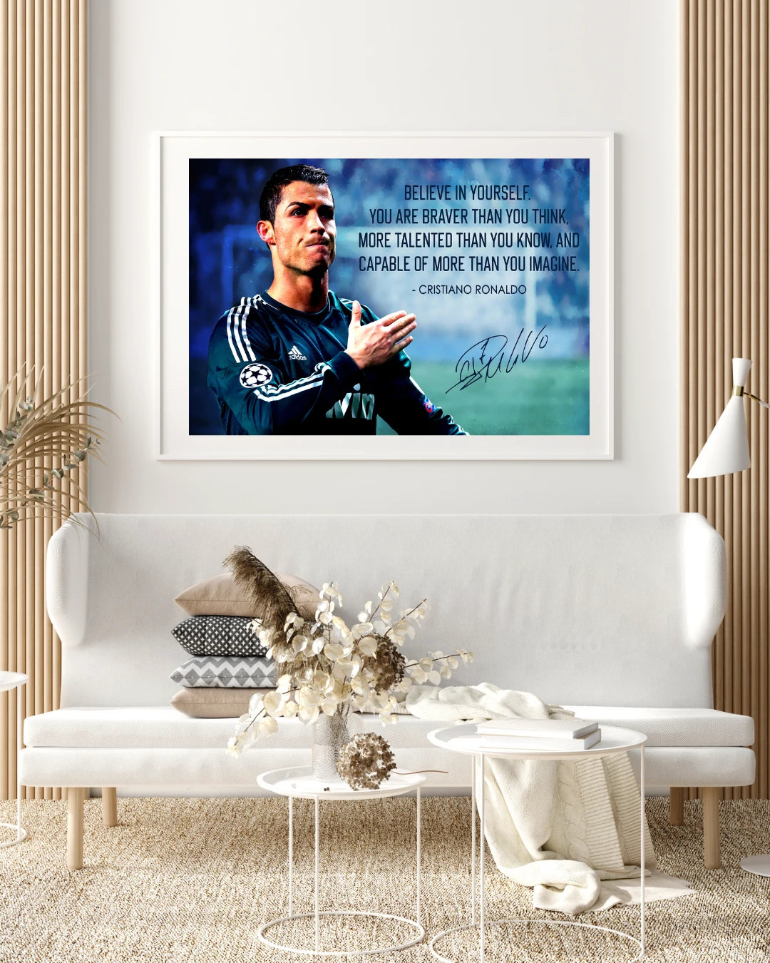 Plakat - Ronaldo citat - Admen.dk