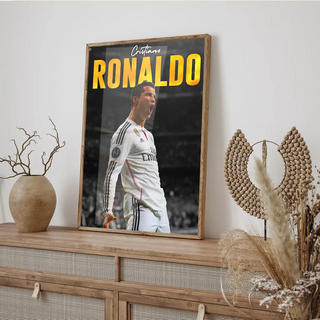 Plakat - Ronaldo i brøl kunst - admen.dk