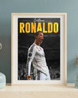 Plakat - Ronaldo i brøl kunst - Admen.dk