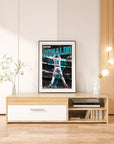 Plakat - Ronaldo og Real Madrid kunst - Admen.dk