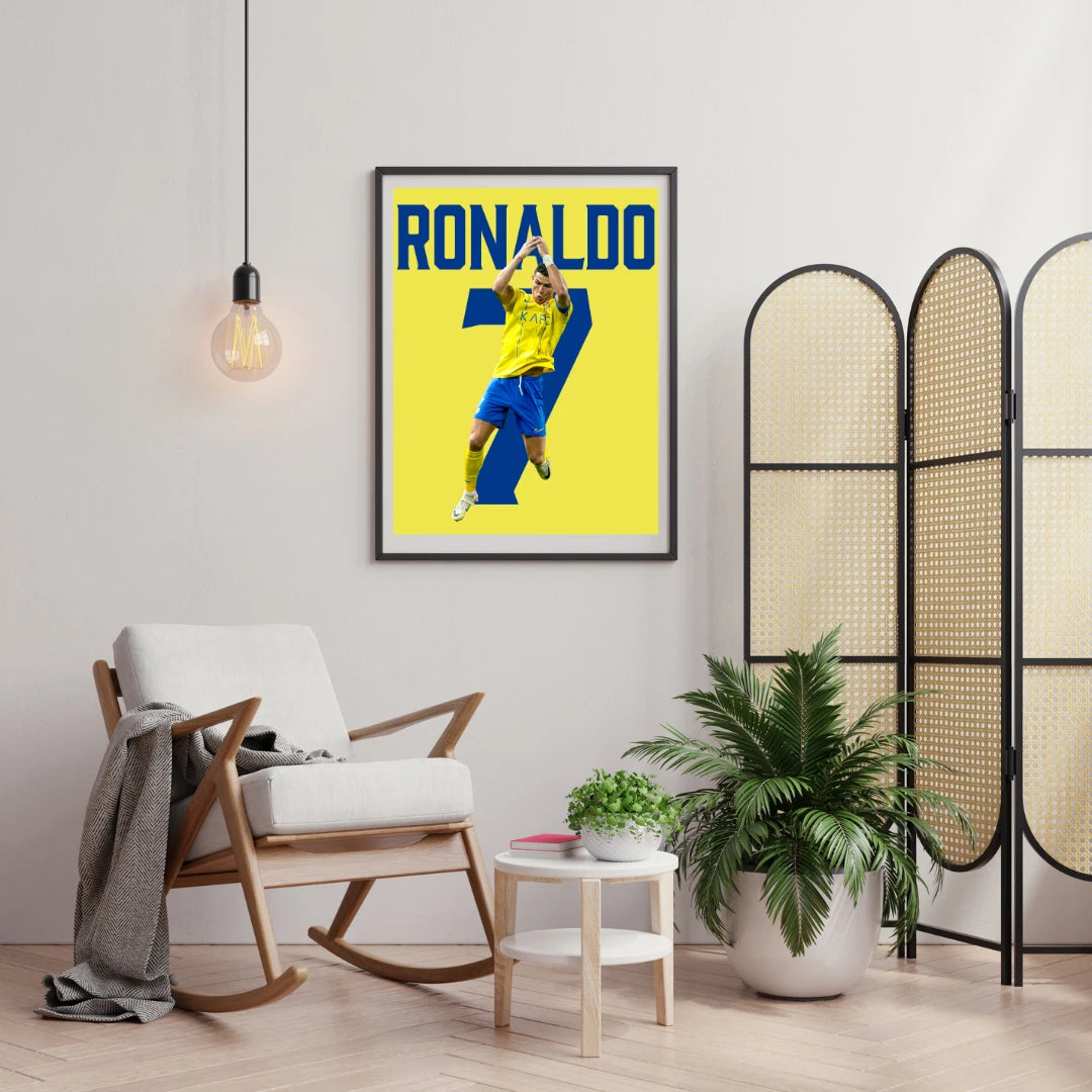 Plakat - Ronaldo og udstråling - Admen.dk