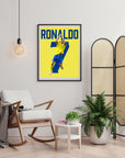 Plakat - Ronaldo og udstråling - Admen.dk