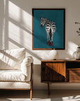 Plakat - Sarah Manovski - Zebra heels - Admen.dk