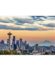 Plakat - Seattle skyline fotokunst - admen.dk