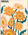 Plakat - Seoul - Flower market - admen.dk