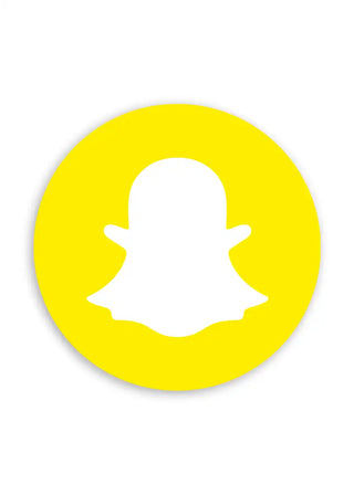 Klistermærker - Snapchat