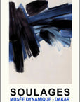 Plakat - Soulages Musee Dynamique kunst - admen.dk