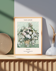 Plakat - Van Gogh - Roses 1890 kunst - Admen.dk