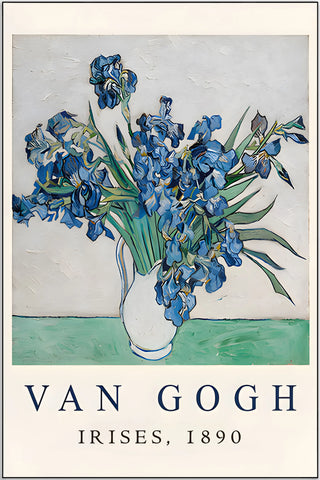 Plakat - Van Gogh - Irises kunst - admen.dk