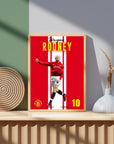 Plakat - Wayne Rooney i jubel - Admen.dk