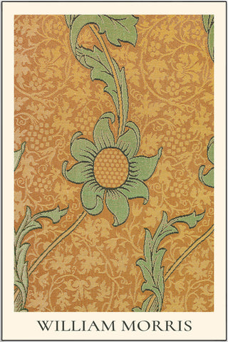 Plakat - William Morris - Blomster kunst - admen.dk