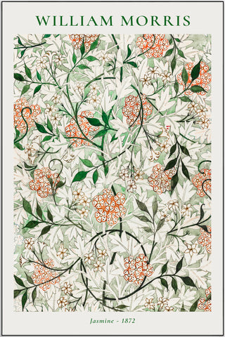 Plakat - William Morris - Green Jasmine kunst - admen.dk