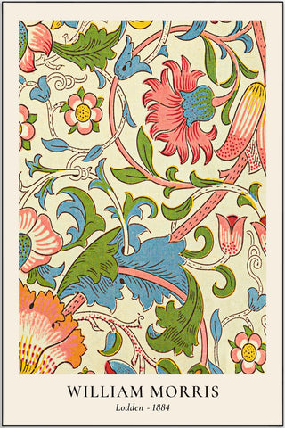 Plakat - William Morris - Lodden kunst - admen.dk