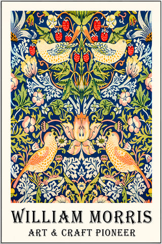 Plakat - William Morris - Pioneer kunst - admen.dk