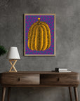 Plakat - Yayoi Kusama - Midnight pumpkin kunst - Admen.dk