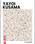 Plakat - Yayoi Kusama - Tokyo 1998 art - admen.dk