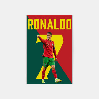 Plakat - Cristiano Ronaldo stolt - admen.dk