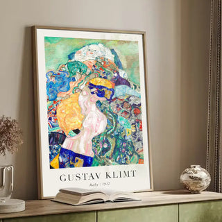 Plakat - Gustav Klimt - Baby kunst - admen.dk