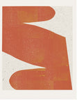 Plakat - Orange Silhouette