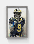 Plakat - Drew Brees - admen.dk