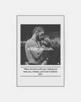 Plakat - Khabib Nurmagomedov citat - admen.dk