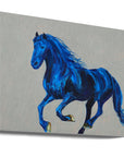 Canvas - A Blue Horse - Admen.dk