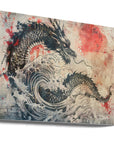 Canvas - Japan Ink Art Illustration - Admen.dk