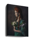 Canvas - Zuzanna and flowers - Admen.dk