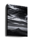 Canvas - Expressive clouds and Mt.Fuji - Admen.dk