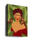 Canvas - Frida and Monkeys - Admen.dk