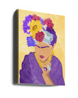 Canvas - Frida and flowers - Admen.dk