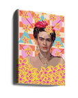 Canvas - Frida with flowers - Admen.dk