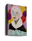 Canvas - Woman With a Pink Hat
